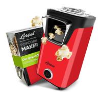 Liebfeld - Machine à pop-corn pour la maison I Machine à pop-corn sans graisse ni huile I Popcorn Popper (Rouge)