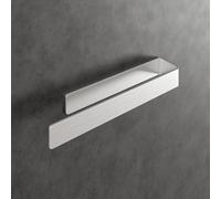 LIEBHEIM Porte-Serviettes sans perçage - Bande adhésive de Montage TESA & Surface adhésive Extra Large - Porte-Serviettes en Aluminium à Coller - Edition 2023 (Aluminium brossé, 22)