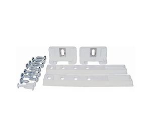 Liebherr 9086322 Lot de 2 charnières pour porte coulissante universelle pour réfrigérateur ou congélateur