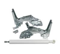 Amortisseur + Charnière de Porte Dessus + Dessous Kühlschrank Liebherr 9590166