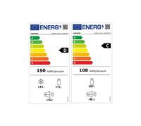 Liebherr Side-by-Side BluPerformance: refrigerateur (386L Classe C) + appareil classe D avec congelateur NoFrost (133L) et cave a vin 2 zones (capacite 44 b.). PowerCooling (fraîcheur homogene), BioFr