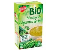 LIEBIG - Bio Mouliné De Légumes Verts 1L - le Lot De 4