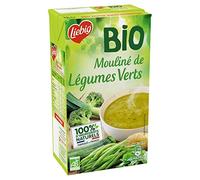 LIEBIG - Bio Mouliné De Légumes Verts 1L - ( Lot De 4 )