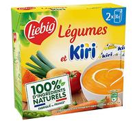 LIEBIG - Doux Plaisirs Légumes Et Kiri Briques 600Ml - Lot De 4 - Offre Special