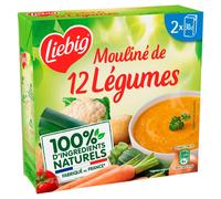 Liebig Mouliné de 12 légumes 2x30cl