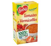 LIEBIG - Pasta Soup' Duo De Tomates Et Légumes Et Pâtes 1L - Lot De 4