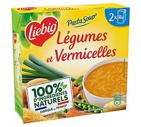LIEBIG - Pasta Soup' Farandole De Petits Légumes Et Pates 2X30Cl - Lot De 4 - Offre Special