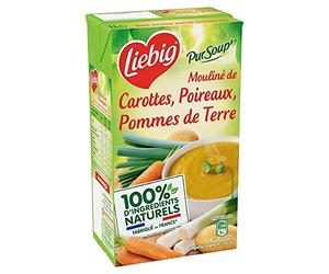 LIEBIG - Pursoup Mouliné Carottes Poireaux Pommes De Terre 1L - Lot De 4