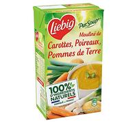 LIEBIG PURSOUP MOULINÉ CAROTTES POIREAUX POMMES DE TERRE BRIQUE 1L - LIEBIG - LOT DE 4 - Offre Special
