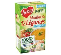LIEBIG - Pursoup Mouliné De 12 Légumes 1L - le Lot De 4