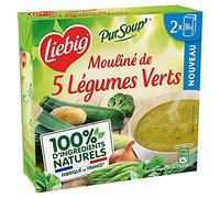 LIEBIG - Pursoup Mouliné De 5 Légumes Verts 2X30Cl - Lot De 4 - Vendu Par Lot