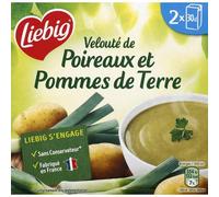 LIEBIG PURSOUP' Soupe poireaux pomme de terre - Les 2 briques de 30cl