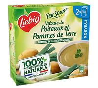 LIEBIG - Pursoup Velouté De Poireaux Et Pommes De Terre 2X30Cl - ( Lot De 4 )