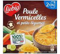 Liebig Soupe Bouillon Poule française vermicelles et petits légumes - 2x30cl