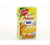 LIEBIG - Soupe Doux Plaisir Potiron Au Kiri, Onctueuse Savoureuse, 1L - Lot De 4