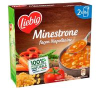 LIEBIG - Soupe Façon Napolitaine, Saveur Authentique et Riche en Légumes (2 x 30cL) - Lot de 4 - vendu par Lot