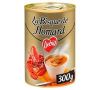 LIEBIG - Soupe Velouté Bisque de Homard | Savoureuse et onctueuse | Idéale pour un repas réconfortant | la boite de 300 g | LOT DE 4