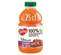LIEBIG - Soupe Velouté Légumes du Soleil à l'Huile d'Olive Basilic et Ail - la bouteille de 75cl - Le Lot De 4