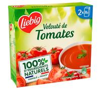 LIEBIG - Soupe Velouté Tomates Gourmande, Texture onctueuse et saveurs intenses (2 x 30cL) - Le lot de 4