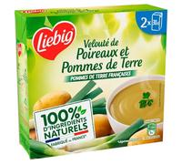LIEBIG - Velouté Gourmand Poireaux et Pommes de Terre, Texture Onctueuse (Lot 2x300mL) - Lot de 4 - vendu par Lot