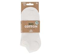 Lieblingsstrumpf24 by Koronowski Lot de 8 paires de chaussettes de sport en coton bio - Pour enfant garçon et fille - 98 % coton - Certifié Öko-Tex Standard 100, Blanc., 23-26