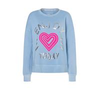 LIEBLINGSSTÜCK Sweat-shirt 'BibiL' bleu / rose / argent, Taille XL