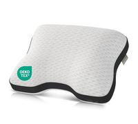 Liebscher & Bracht Oreiller orthopédique pour soulager les douleurs cervicales, 40 x 55 cm, ergonomique et réglable en hauteur, fermeté moyenne et ferme, respirant et lavable