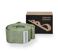 Liebscher & Bracht Original Schulterretter - Ceinture d'étirement avec passants pour s'entraîner facilement en cas de douleur d'épaule - Bande d'étirement en 100 % coton avec exercices inclus dans