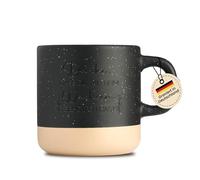 LIEBTASTISCH - Merci de m'avoir aidé à grandir - Éducateur d'adieu - 360 ml - Cadeau pour les enseignantes de maternelle - Cadeau d'adieu de maternelle - Noir