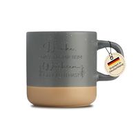 LIEBTASTISCH - Merci de m'avoir aidé à grandir - Éducateur d'adieu - 360 ml - Cadeau pour les enseignantes de maternelle - Cadeau d'adieu de maternelle - Gris