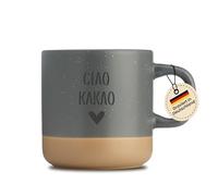 LIEBTASTISCH - Tasse gravée - Ciao cacao - Passe au lave-vaisselle - 360 ml - Tasse à café avec gravure - Cadeau pour petite amie, épouse, famille - Cadeau d'adieu