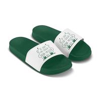 LIEBTASTISCH Tongs de bain - À quoi ressemble un maître de sauna cool - Cadeau pour les amateurs de sauna - Assorti au coffret cadeau, vert, 40 EU