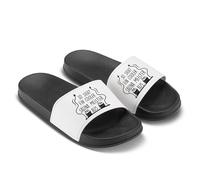 LIEBTASTISCH Tongs de bain - À quoi ressemble un maître de sauna cool - Cadeau pour les amateurs de sauna - Assorti au coffret cadeau, Noir , 47 EU