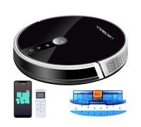 LIECTROUX C30B - Aspirateur robot laveur connecté - 4000 Pa - Navigation cartographique - Autonomie 120 mn - Batterie 2500mAh