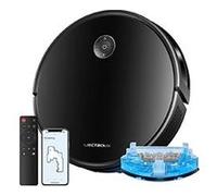 LIECTROUX C7 Aspirateur Robot Laveur 2-en-1, 6000 Pa, WiFi/App + Télécommande, Compatible Alexa & Google, Spécial Poils danimaux, Tapis & Sols durs