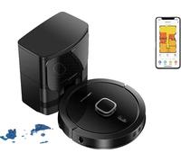 Liectroux G7 Robot aspirateur, puissance d'aspiration élevée 6500PA, contrôle intelligent par application, noir