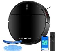 LIECTROUX M7S PRO - Aspirateur robot laveur connecté - 3000 Pa - Navigation cartographique - Autonomie 120 mn - Batterie 4400mAh