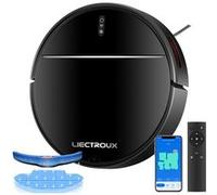 Liectroux M7S Pro Aspirateur robot laveur connecté, 4000 Pa daspiration avec navigation cartographique et commande par application