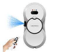 LIECTROUX Robot Lave Vitre HCR-10 Blanc - 2800 Pa - Rservoir 30ml - Nettoyage auto - Robot laveur de vitres intelligent autonome