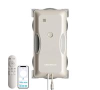 LIECTROUX Robot Laveur de vitres G8, Haute Vitesse, pulvérisation d’Eau bidirectionnelle, Nettoyeur de vitres Ultra-Fin, Lave-vitre électrique, Nettoyage à Sec et Humide