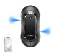 LIECTROUX Robot Laveur de Vitres YW810, Controle APP, Double pulvérisation d'eau, Parcours AI, Protection Contre Les Chutes, Moteur sans balais