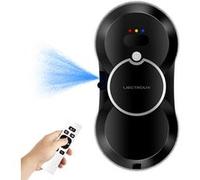 LIECTROUX Robot Laveur Vitre Electrique HCR-10 Robot Nettoyeur de Verre avec 30ml Réservoir d'eau Anti-Chute noir