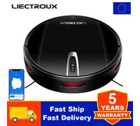 LIECTROUX V3S PRO - Aspirateur robot laveur connecté - 4000 Pa - Navigation cartographique - Autonomie 120 mn - Batterie 4400mAh