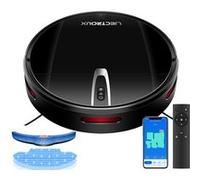 LIECTROUX V3S PRO - Aspirateur robot laveur connecté - 4000 Pa - Navigation cartographique - Autonomie 120 mn - Batterie 4400mAh noir G
