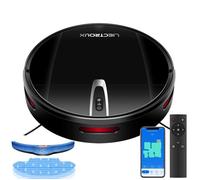 LIECTROUX V3S PRO - Aspirateur robot laveur connecté - 4000 Pa - Navigation cartographique - Autonomie 120 mn - Batterie 4400mAh