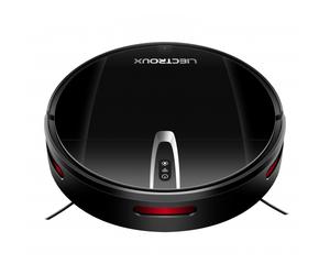 Liectroux V3S PRO robot aspirateur 0,6 L Sans sac Noir, Argent