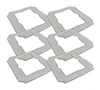 Liectroux YW509 Lot de 6 chiffons lavables en microfibre pour aspirateur robot