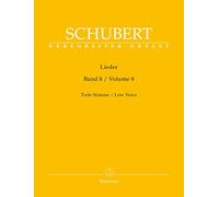 Lieder, Band 8 (Tiefe Stimme). Singpartitur, Sammelband, BÄRENREITER URTEXT [Import]