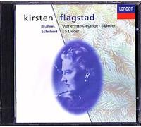 Lieder De Brahms & Schubert Flafstad, Sop. & Mcarthur, Piano