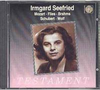 Lieder De Mozart, Flies, Brahms, Schubert & Wolf Seefried, Sop. & Moore, Piano